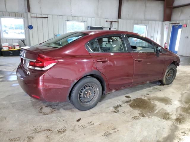 HONDA CIVIC 2013 Бордовый