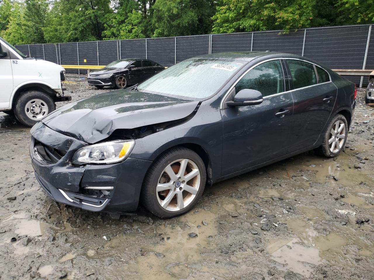 2016 Volvo S60 Premier на продаже в Waldorf, MD - Front End