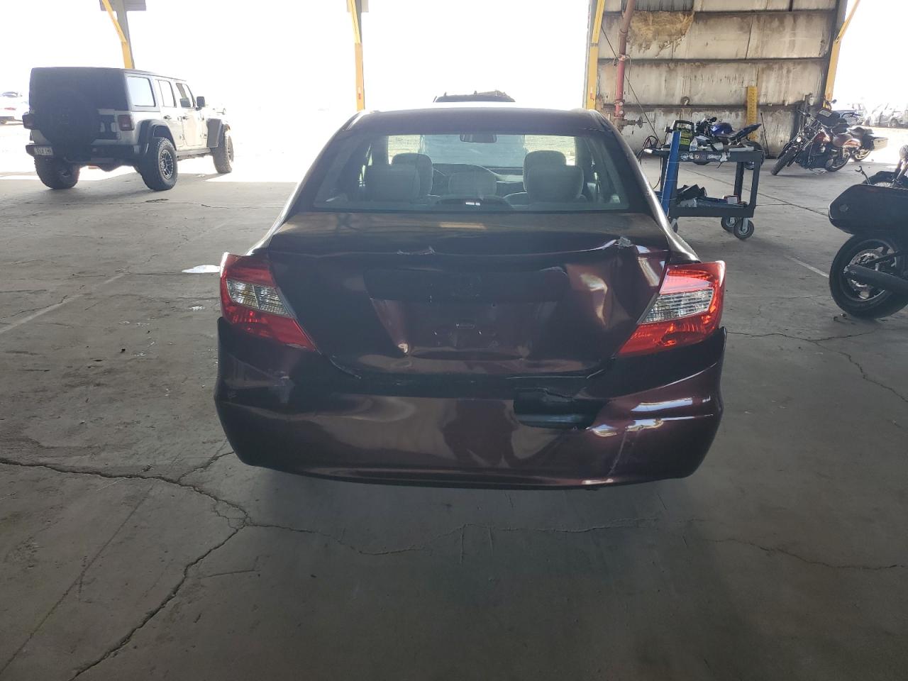 2012 Honda Civic Lx VIN: 19XFB2F50CE370590 Lot: 55768895