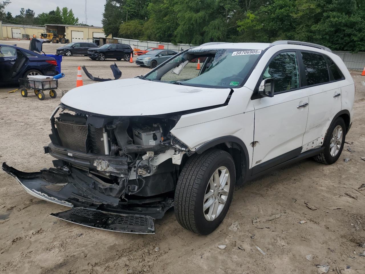 2015 Kia Sorento Lx იყიდება Knightdale-ში, NC - All Over