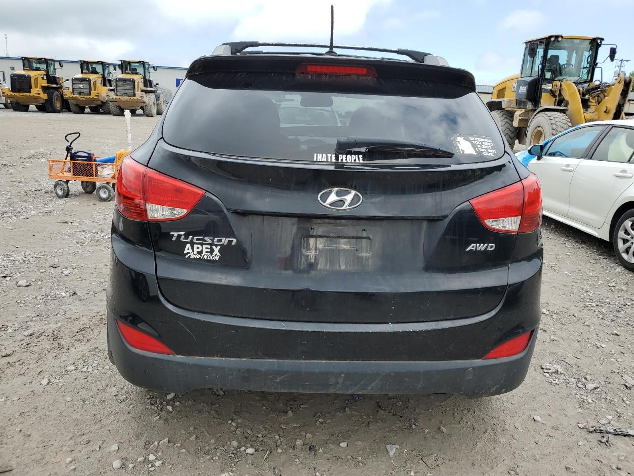 2013 Hyundai Tucson Gls VIN: KM8JUCAC4DU695838 Lot: 58437415