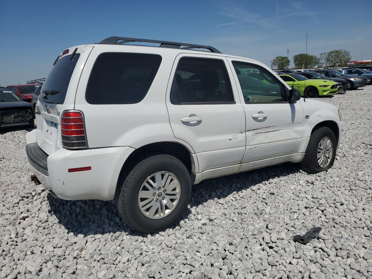 2006 Mercury Mariner white null gas 4M2CU57106DJ05517 photo #4