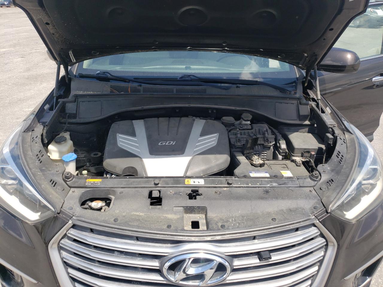 2017 Hyundai Santa Fe Se VIN: KM8SM4HF1HU187150 Lot: 56861955