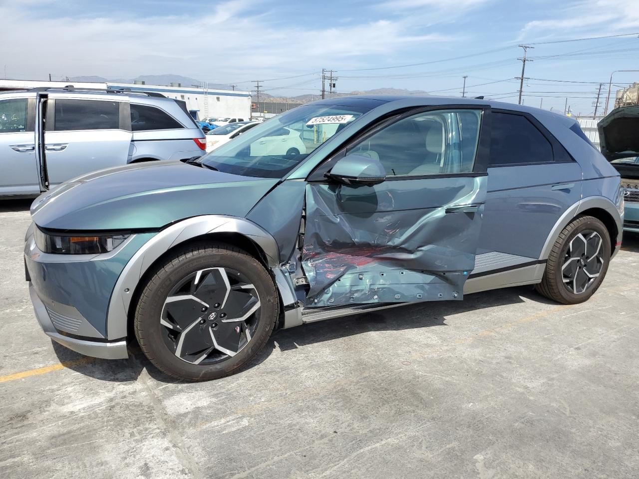 2024 Hyundai Ioniq 5 Limited იყიდება Sun Valley-ში, CA - Side