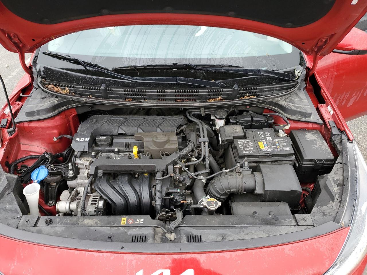 2023 Kia Rio Lx VIN: 3KPA24ADXPE515693 Lot: 55849595