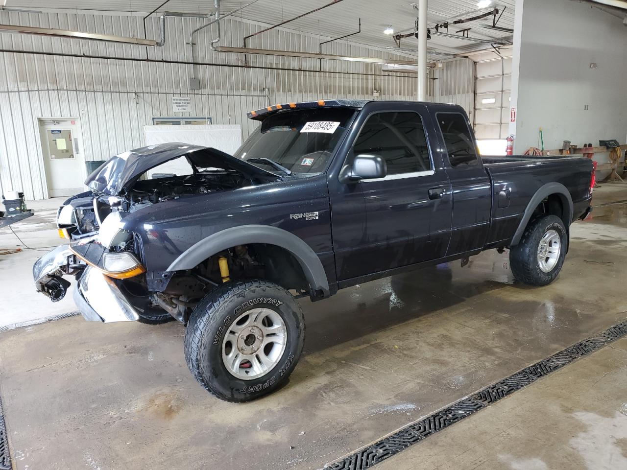 2000 Ford Ranger Super Cab na sprzedaż w York Haven, PA - Front End