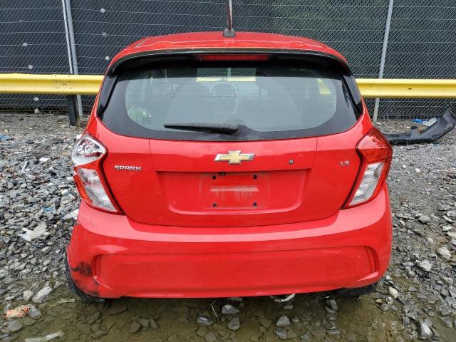  CHEVROLET SPARK 2016 Czerwony