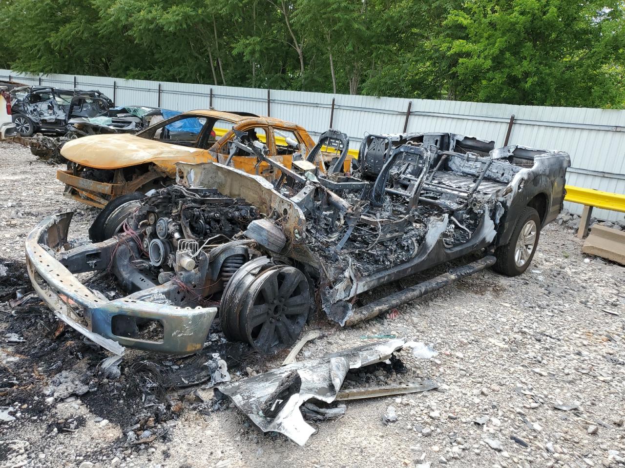 2018 Ford F150 Supercrew იყიდება Oklahoma City-ში, OK - Burn