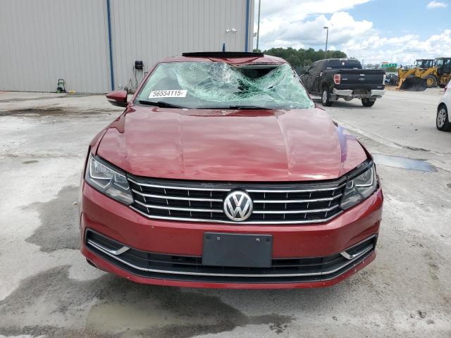  VOLKSWAGEN PASSAT 2017 Burgundy