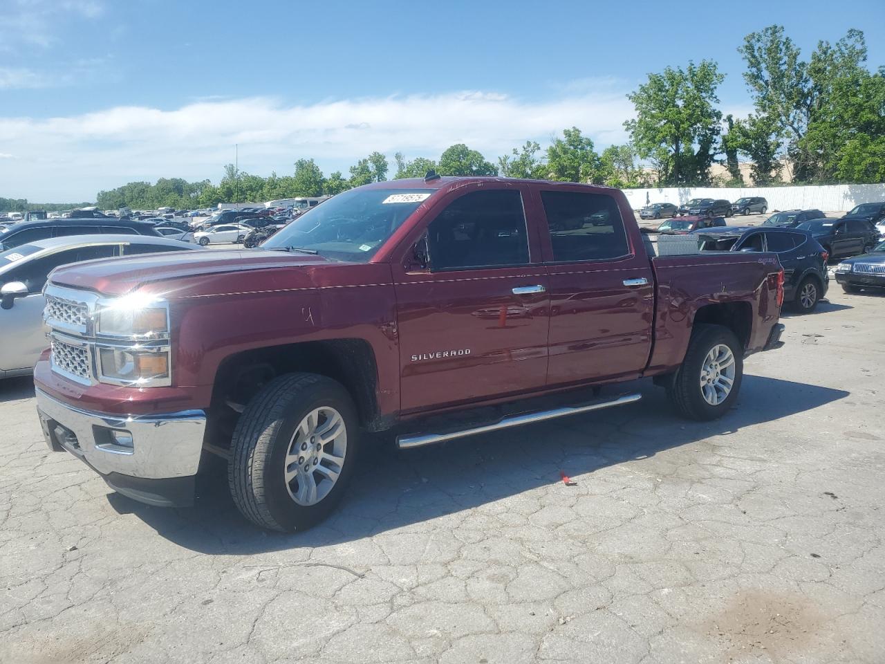2014 Chevrolet Silverado K1500 Lt zu verkaufen in Bridgeton, MO - Top/Roof