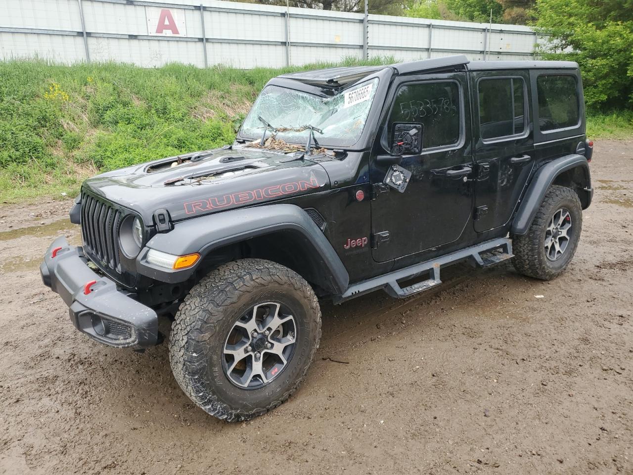 2021 Jeep Wrangler Unlimited Rubicon იყიდება Davison-ში, MI - Top/Roof