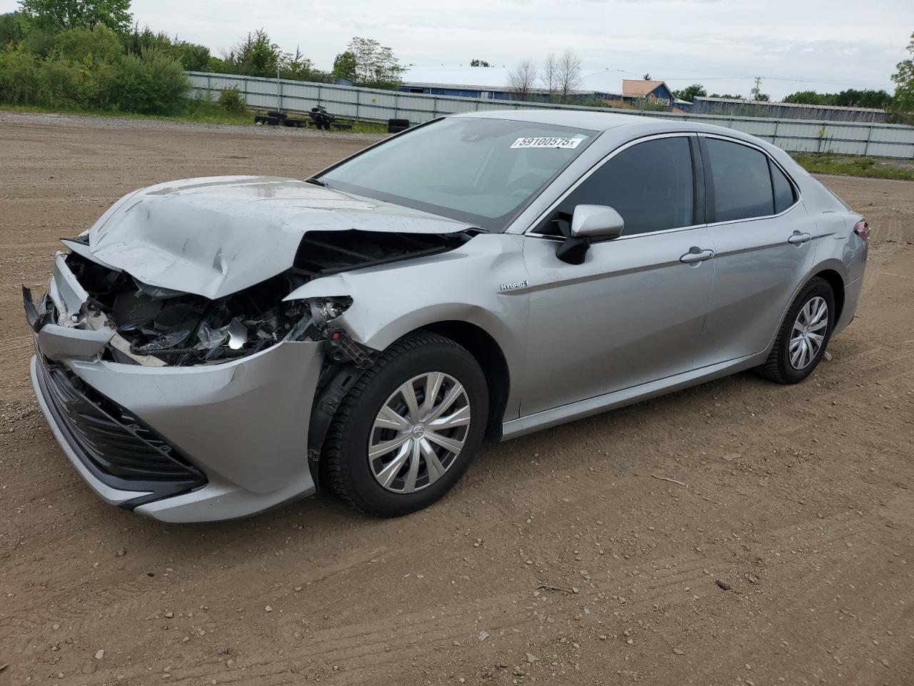 2020 Toyota Camry Le за продажба в Columbia Station, OH - Front End