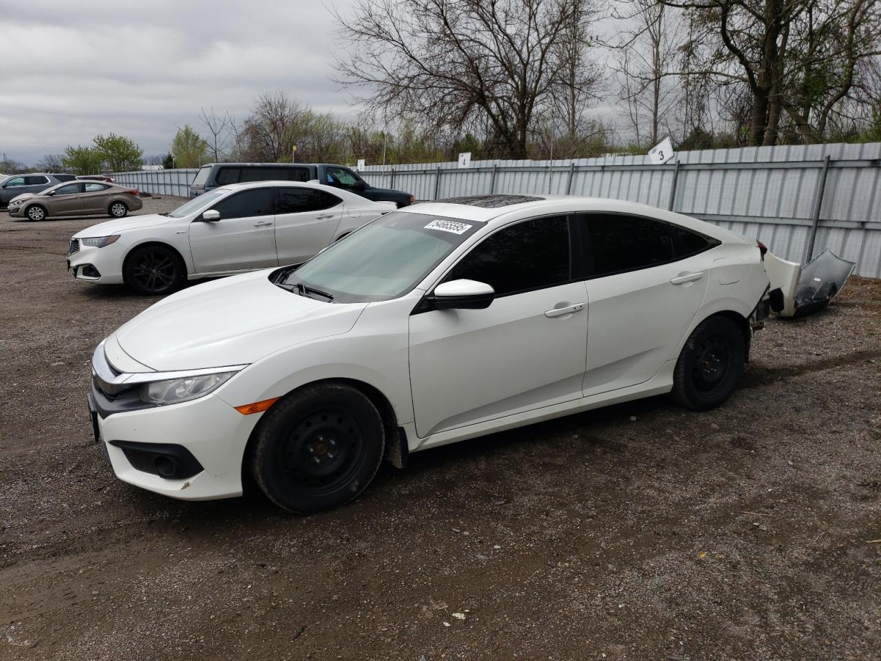2017 Honda Civic Ex იყიდება London-ში, ON - Rear End