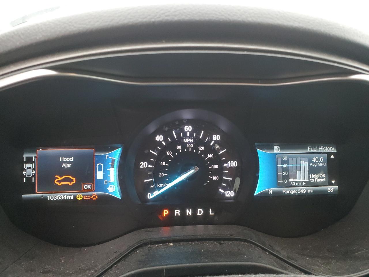 2019 Ford Fusion Se VIN: 3FA6P0LUXKR124810 Lot: 54030035