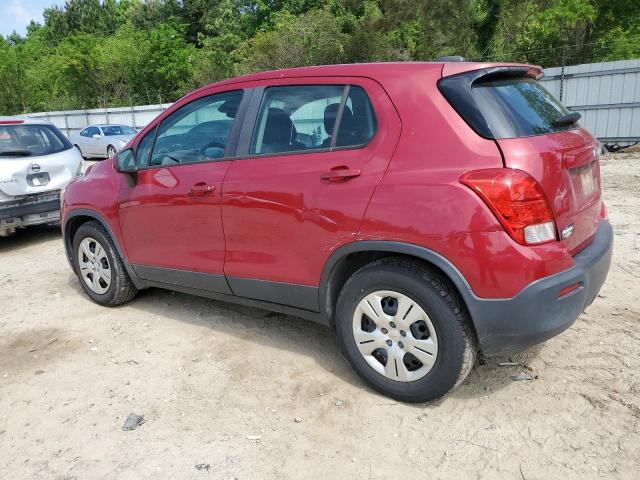  CHEVROLET TRAX 2015 Red