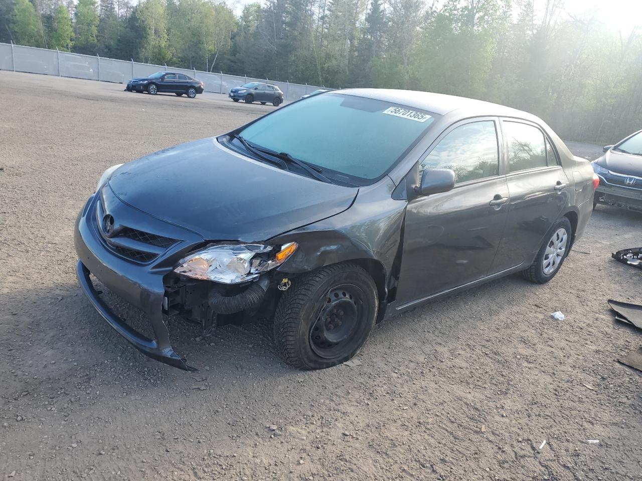 2012 Toyota Corolla Base de vânzare în Cookstown, ON - Front End