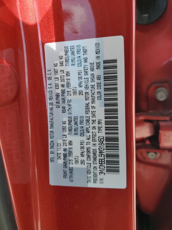 2021 Mazda Cx-30 Select VIN: 3MVDMBBL5MM318450 Lot: 58719755