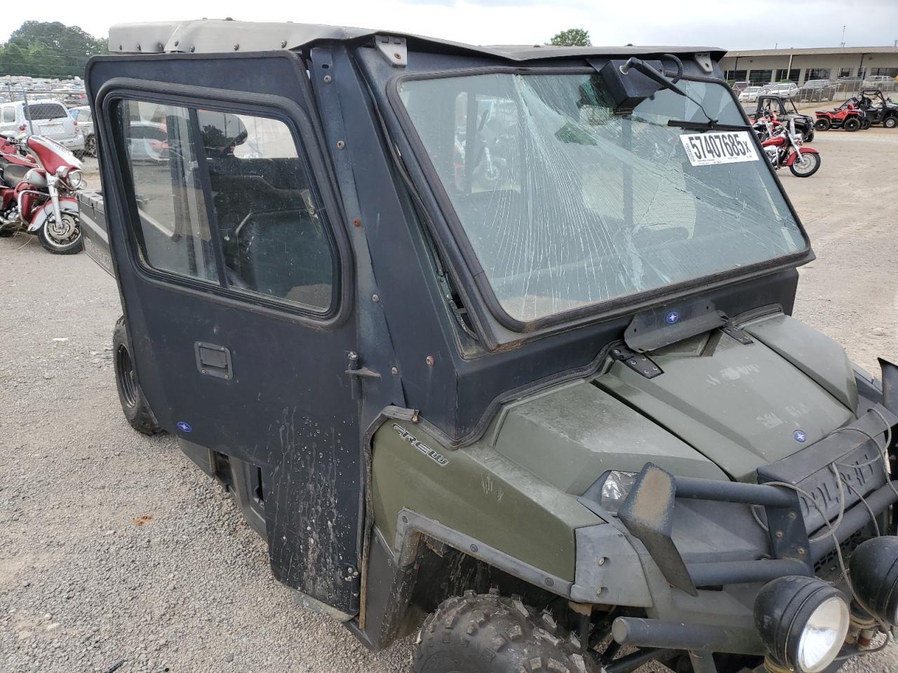 2011 Polaris Ranger 800 Crew VIN: 4XAWH76A2B2168913 Lot: 57407685