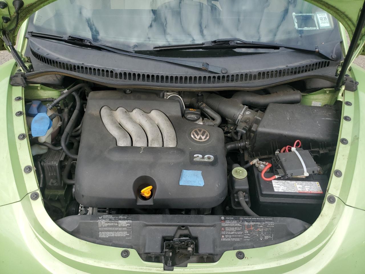 2004 Volkswagen New Beetle Gl VIN: 3VWBK31C74M407326 Lot: 55311045