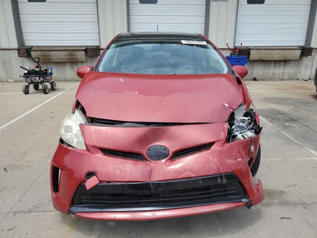  TOYOTA PRIUS 2013 Червоний