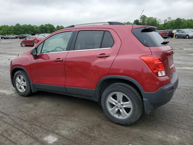  CHEVROLET TRAX 2015 Czerwony