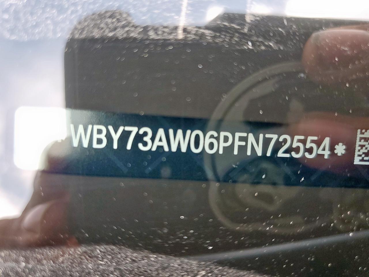 2023 BMW I4 Edrive 40 VIN: WBY73AW06PFN72554 Lot: 57158675