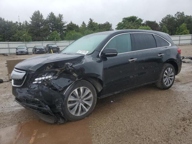 ACURA MDX 2016 Черный
