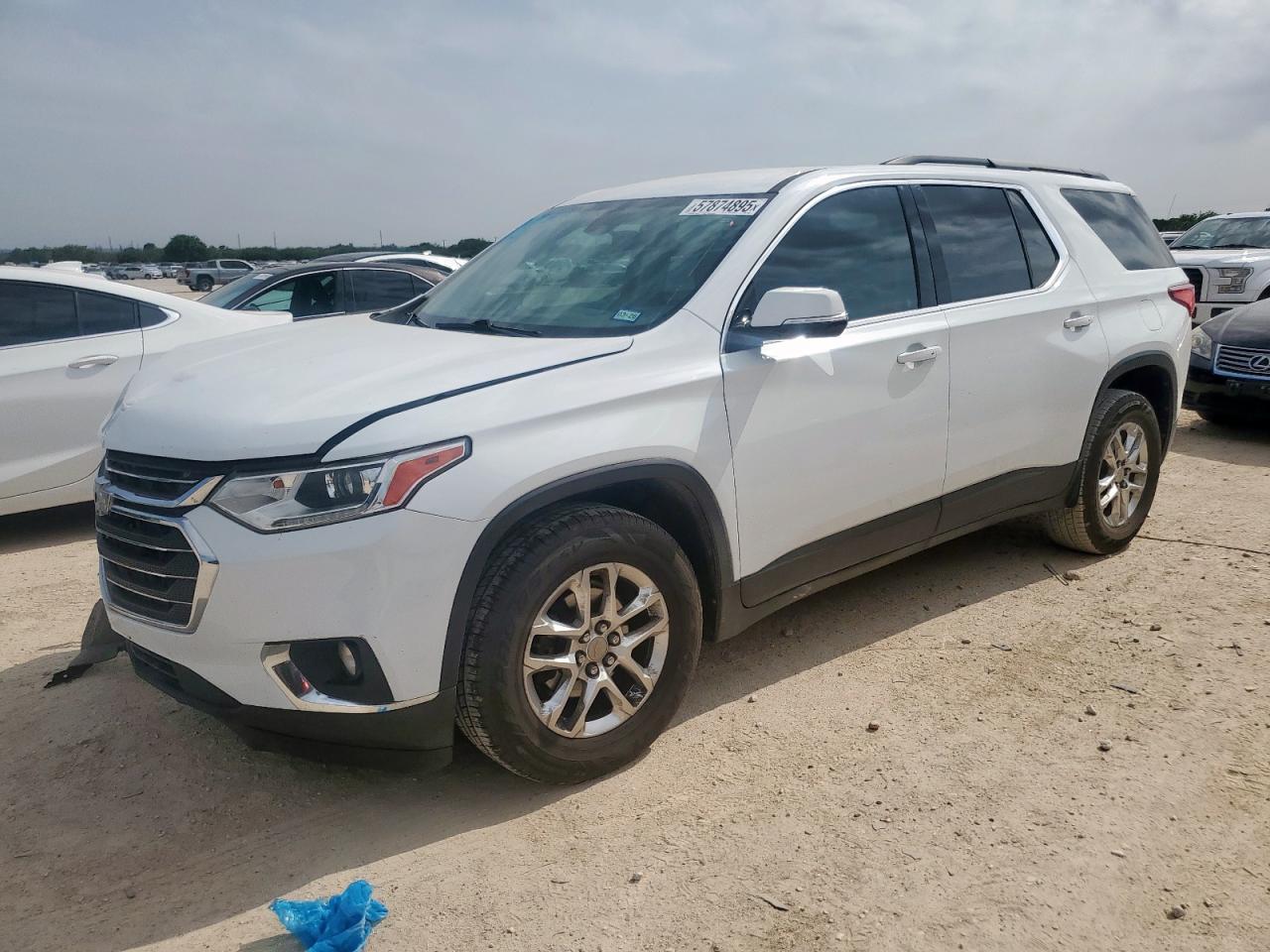 2019 Chevrolet Traverse Lt en Venta en San Antonio, TX - Front End