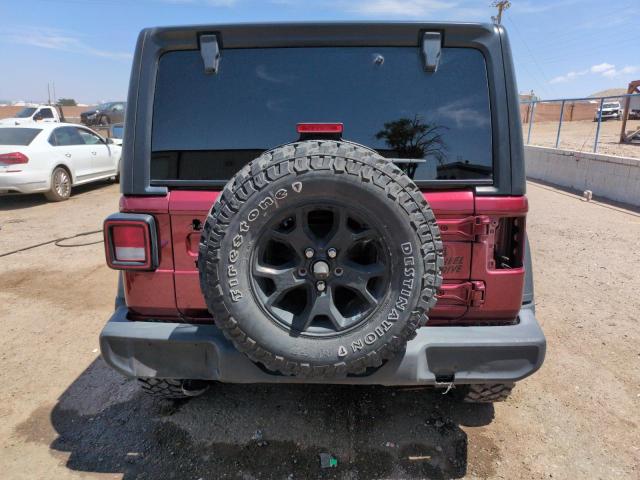  JEEP WRANGLER 2022 Burgundy