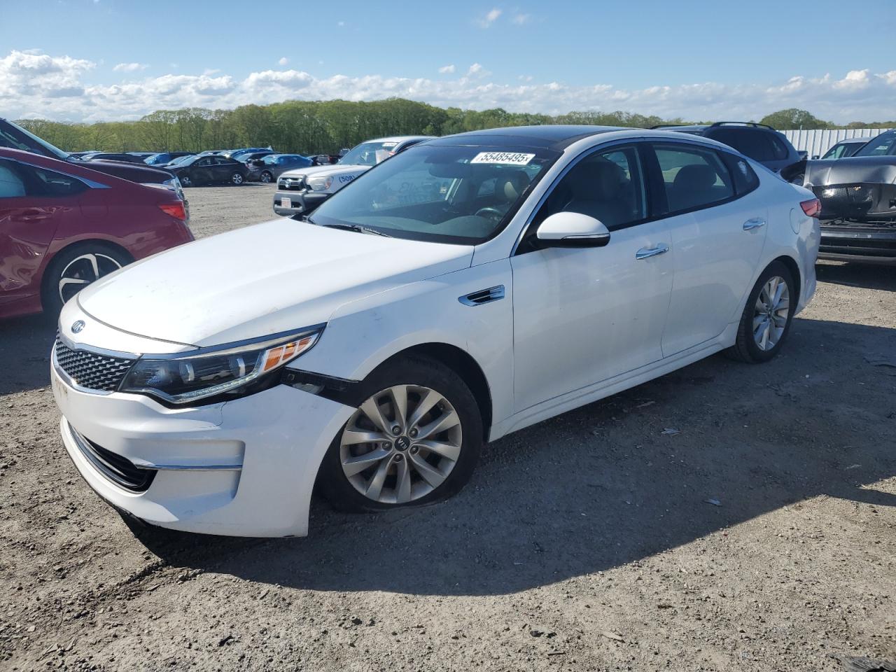 2016 Kia Optima Ex na sprzedaż w Assonet, MA - Front End