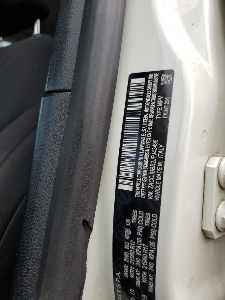 2018 Jeep Renegade Latitude VIN: ZACCJBBB2JPJ43495 Lot: 56929015