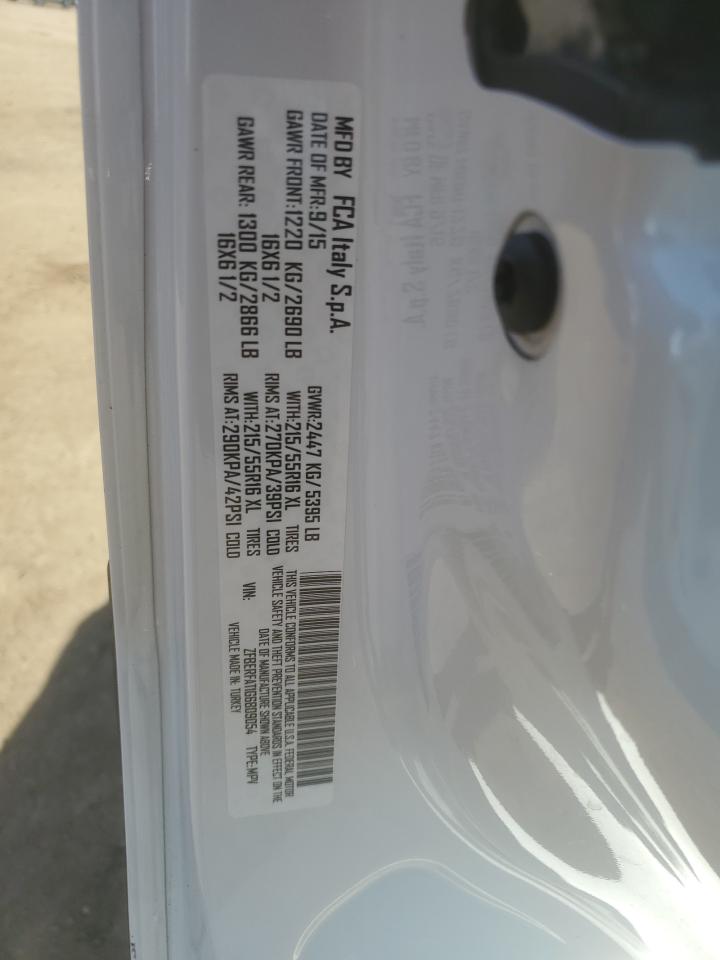2016 Ram Promaster City VIN: ZFBERFAT1G6B09054 Lot: 56732025