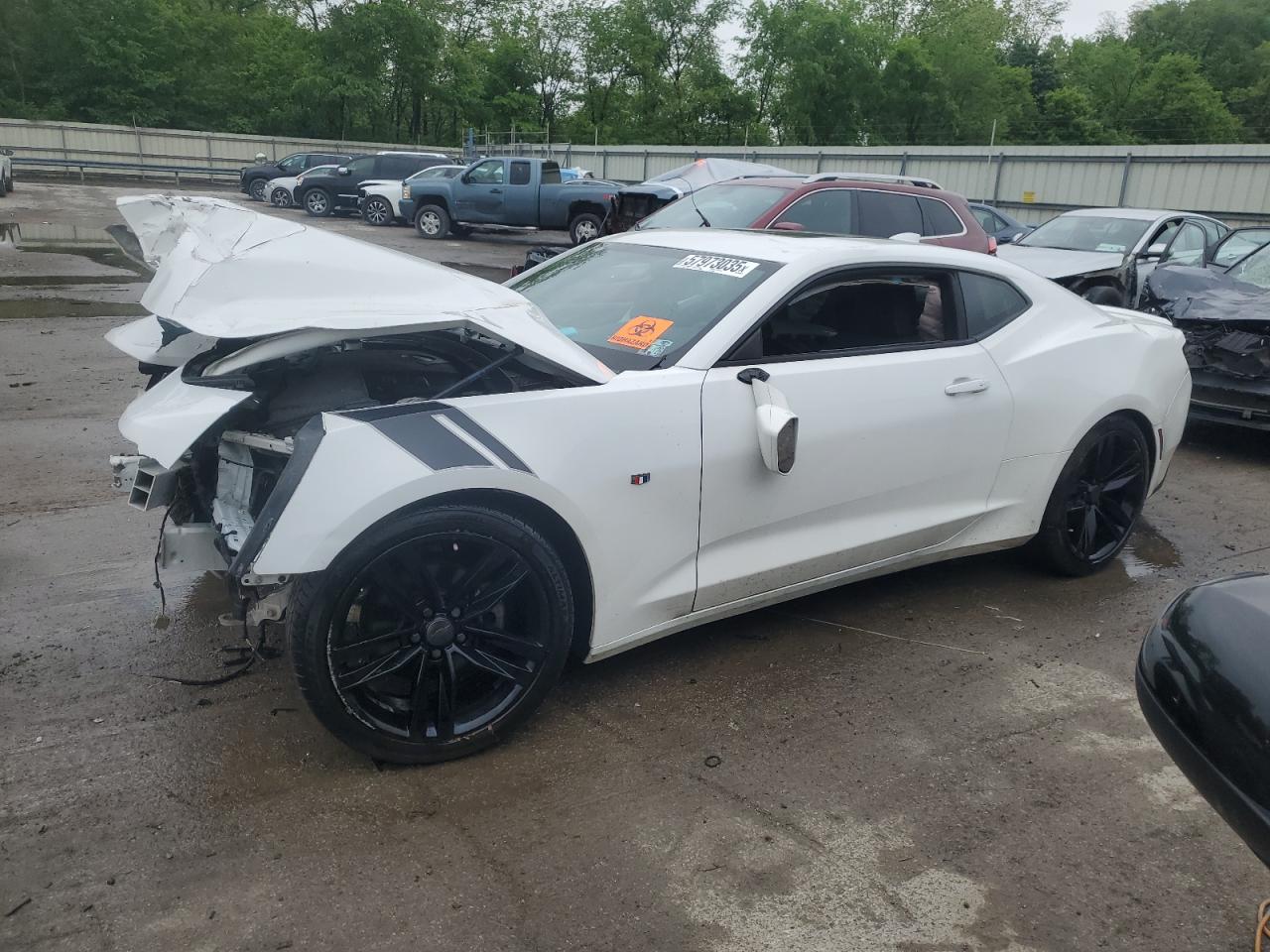2018 Chevrolet Camaro Lt en Venta en Ellwood City, PA - Front End