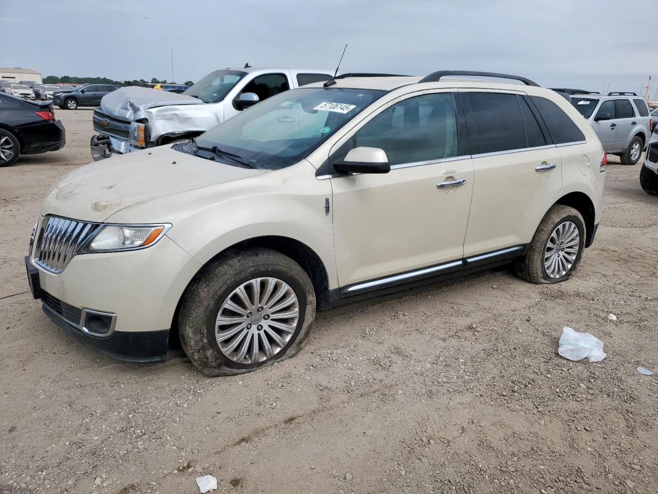 2015 Lincoln Mkx იყიდება Houston-ში, TX - Vandalism
