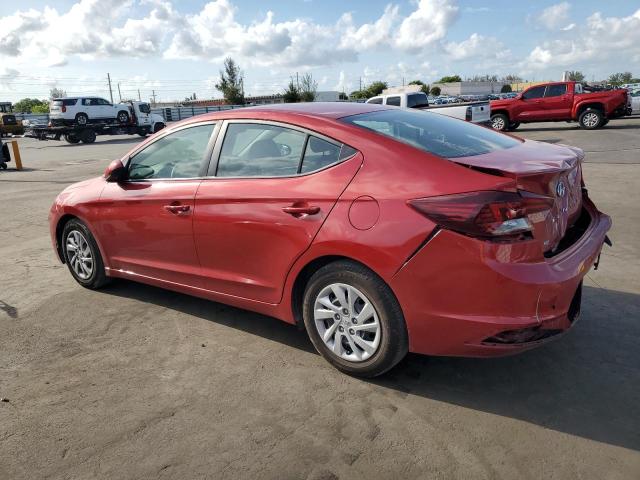  HYUNDAI ELANTRA 2020 Червоний