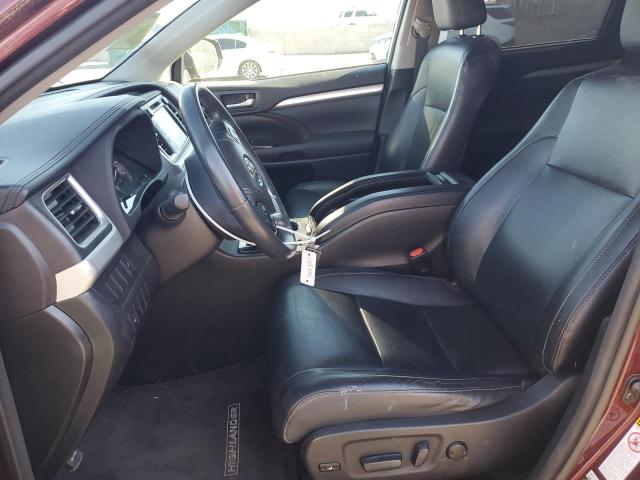  TOYOTA HIGHLANDER 2014 Burgundy