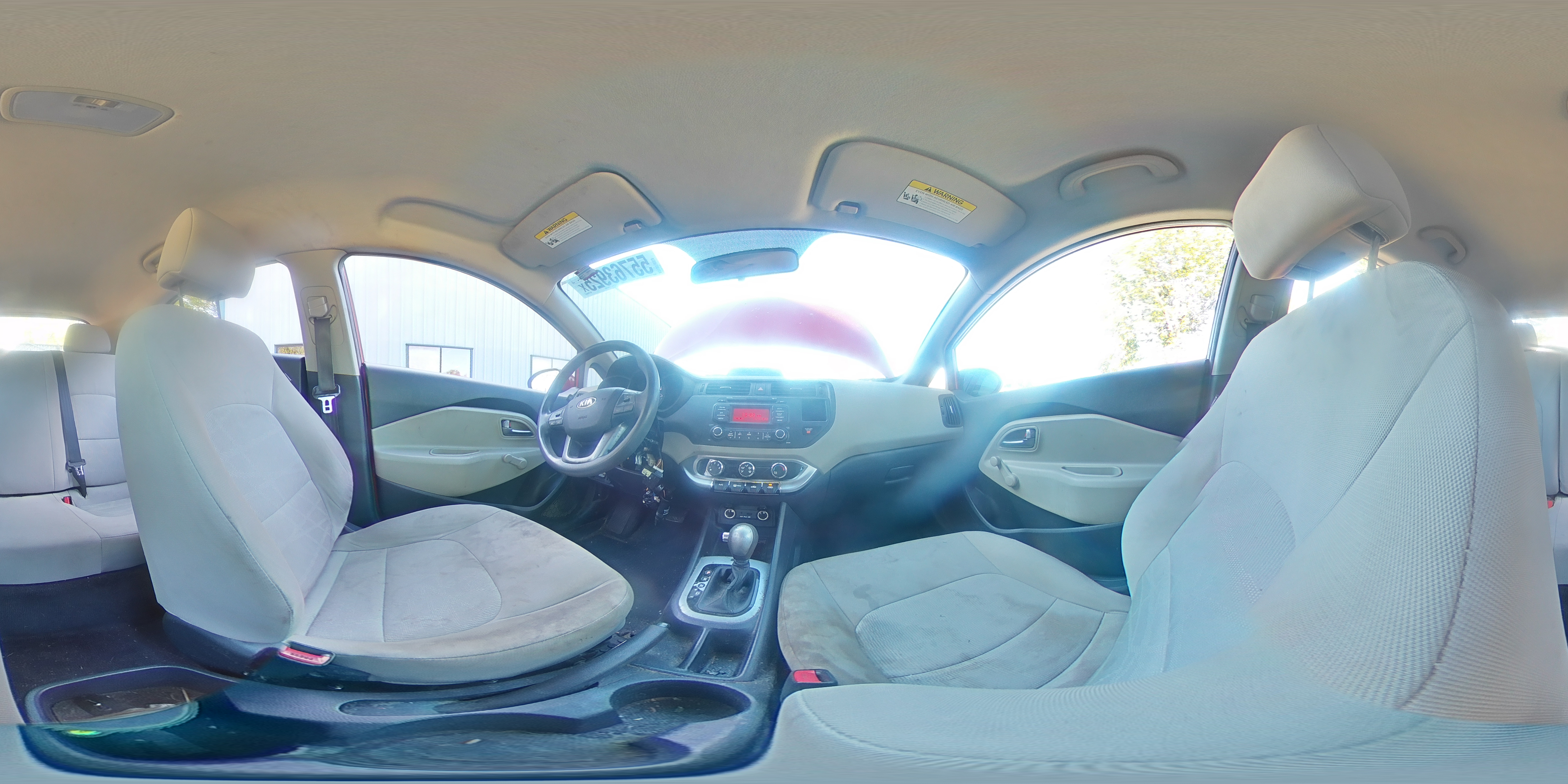 2013 Kia Rio Lx VIN: KNADM5A32D6247838 Lot: 55763925