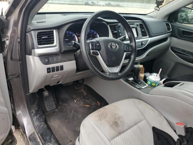  TOYOTA HIGHLANDER 2018 Szary