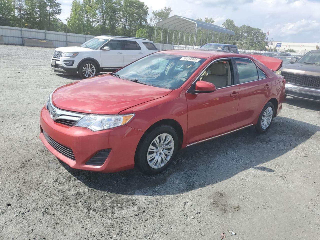 2012 Toyota Camry Base продається в Spartanburg, SC - Rear End