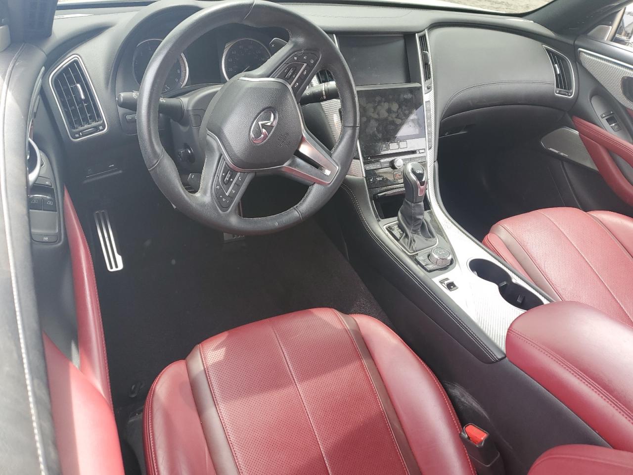 2018 Infiniti Q60 Red Sport 400 VIN: JN1FV7EK9JM531046 Lot: 57552355