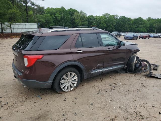  FORD EXPLORER 2020 Бордовый