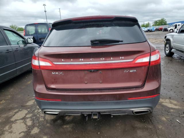 LINCOLN MKX 2016 Burgundy