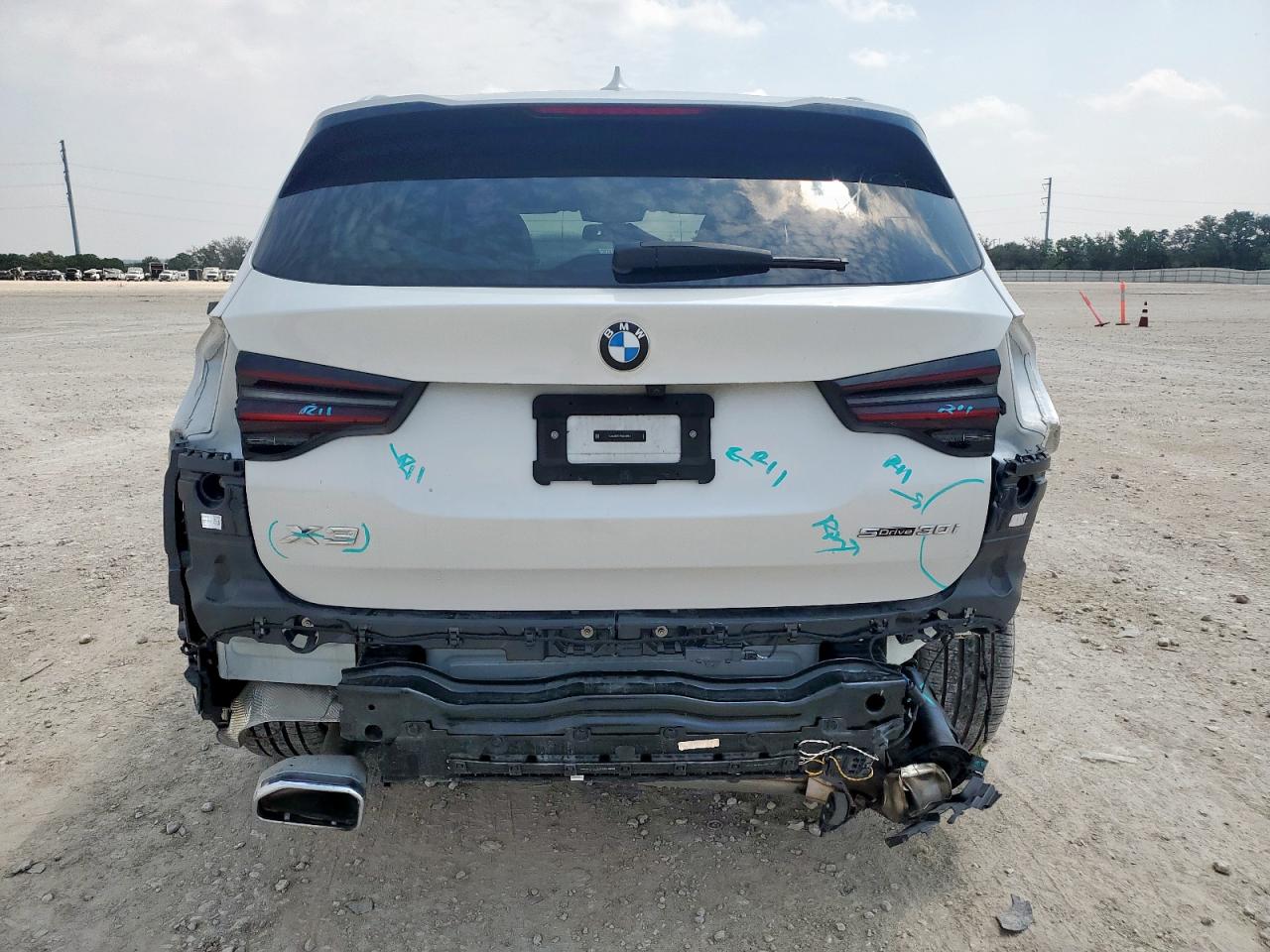 2024 BMW X3 Sdrive30I VIN: 5UX43DP07R9U49821 Lot: 57210325