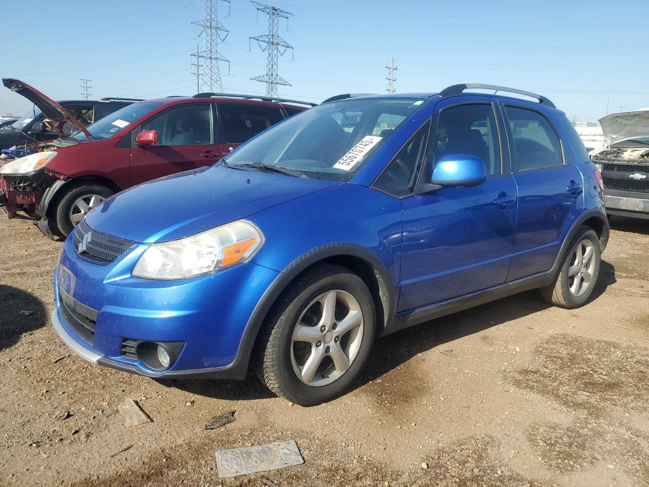 2007 Suzuki Sx4 Sport en Venta en Elgin, IL - Normal Wear