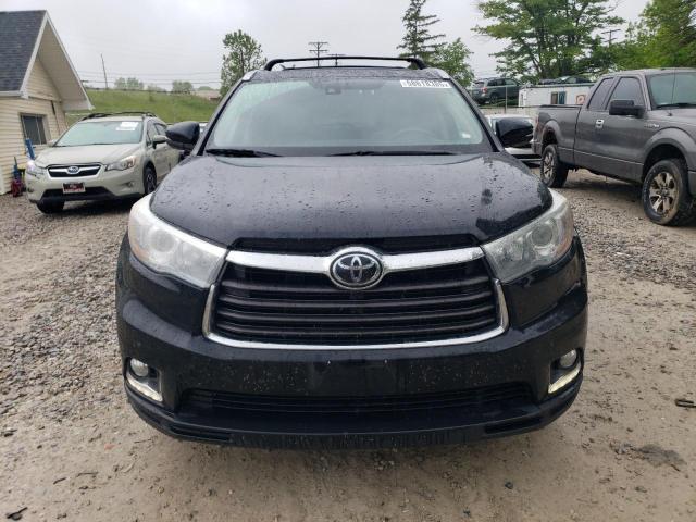  TOYOTA HIGHLANDER 2016 Czarny