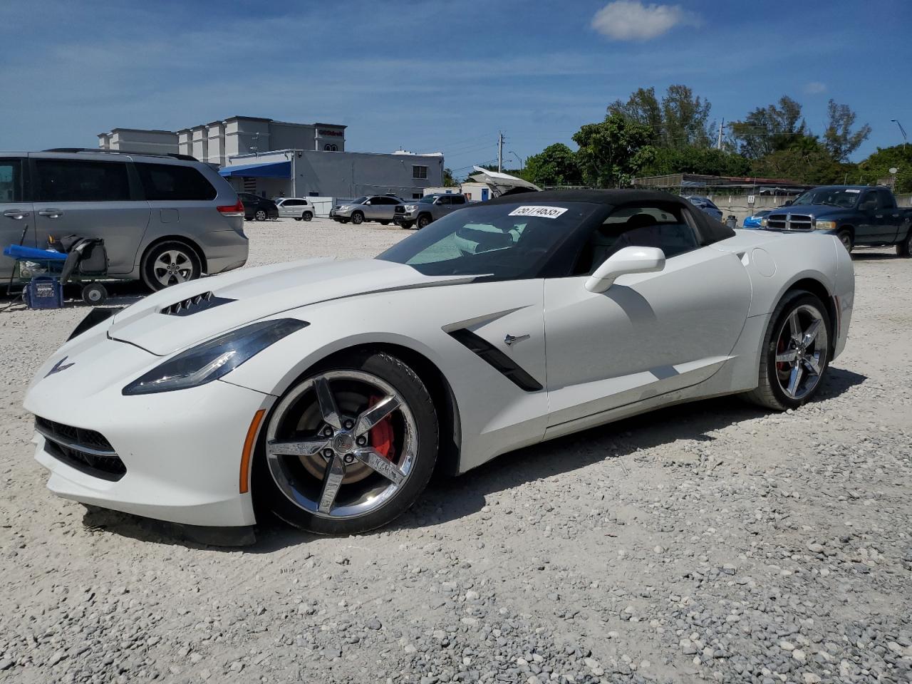 2014 Chevrolet Corvette Stingray 2Lt for Sale in Opa Locka, FL - Front End