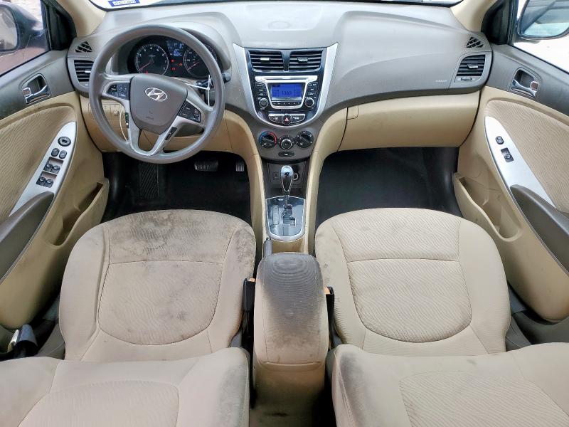  HYUNDAI ACCENT 2014 Колір засмаги