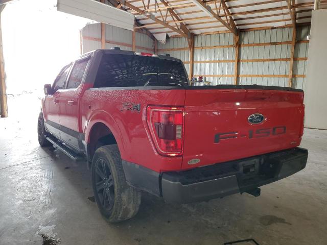  FORD F-150 2023 Красный