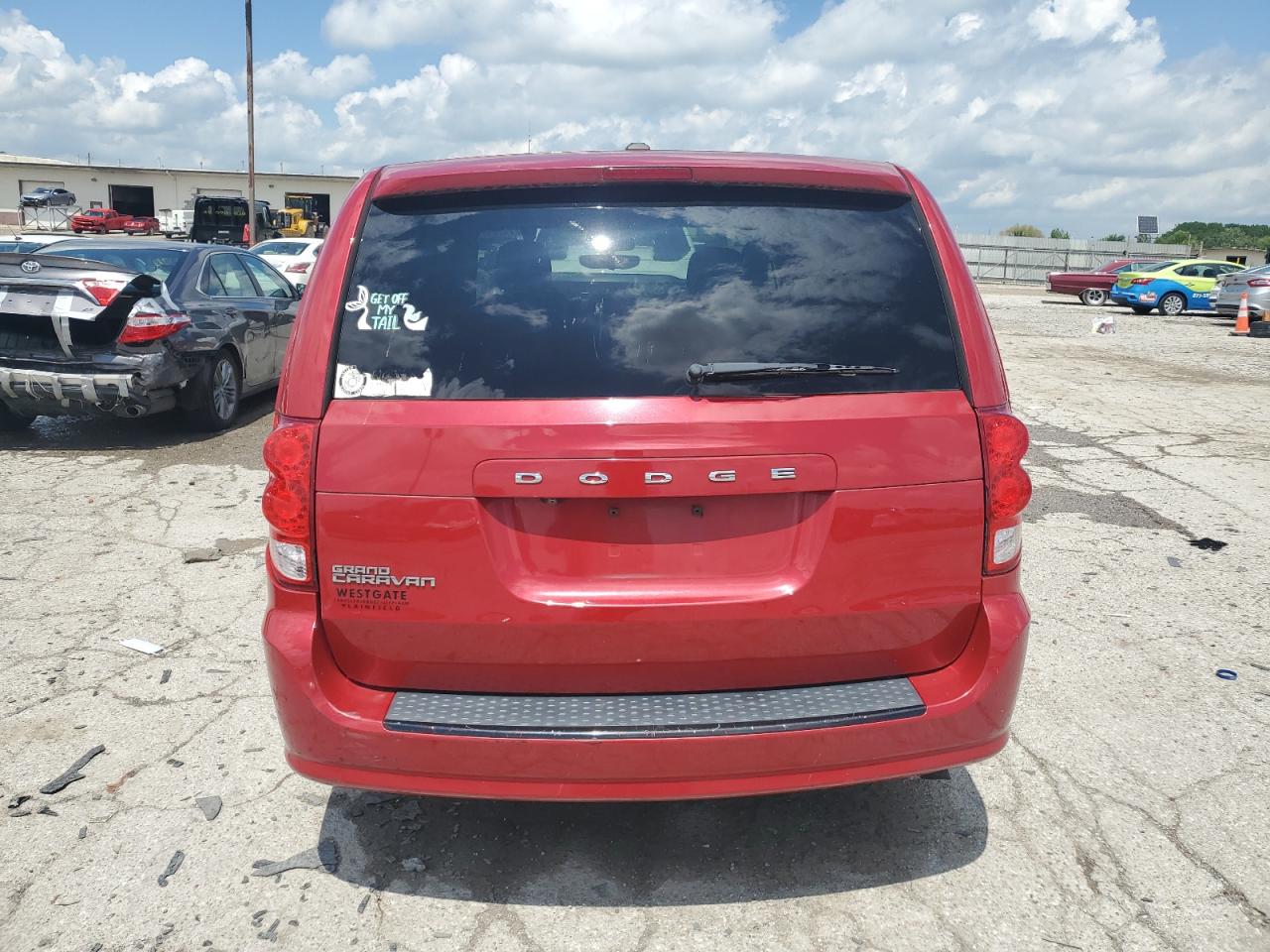 2014 Dodge Grand Caravan Se VIN: 2C4RDGBG5ER372767 Lot: 56776725