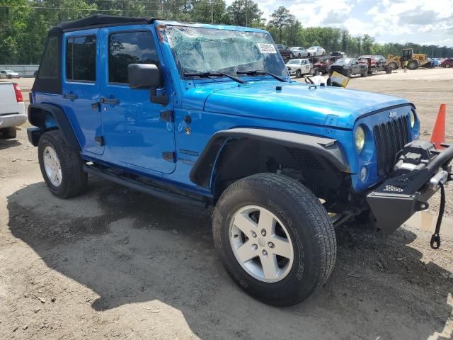 Паркетники JEEP WRANGLER 2016 Синий